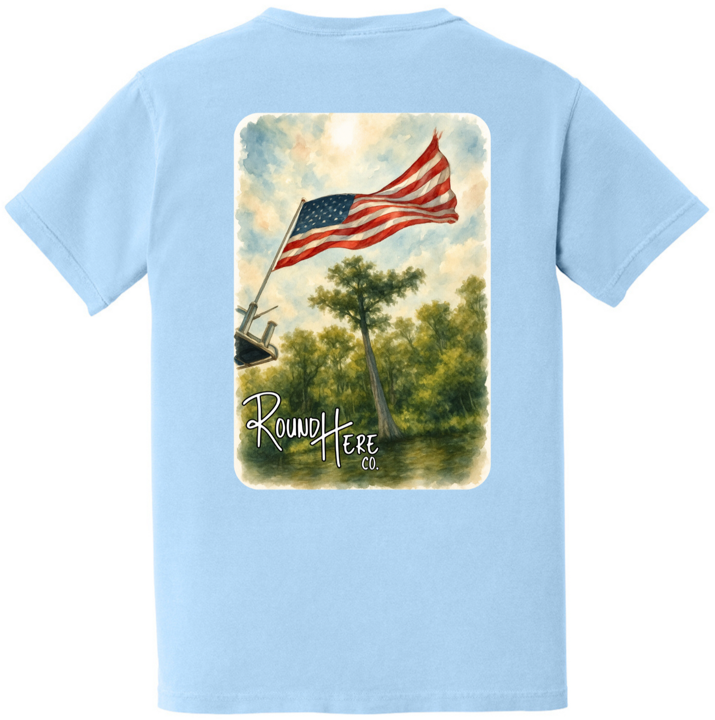 River Days Collection- Boat Flag